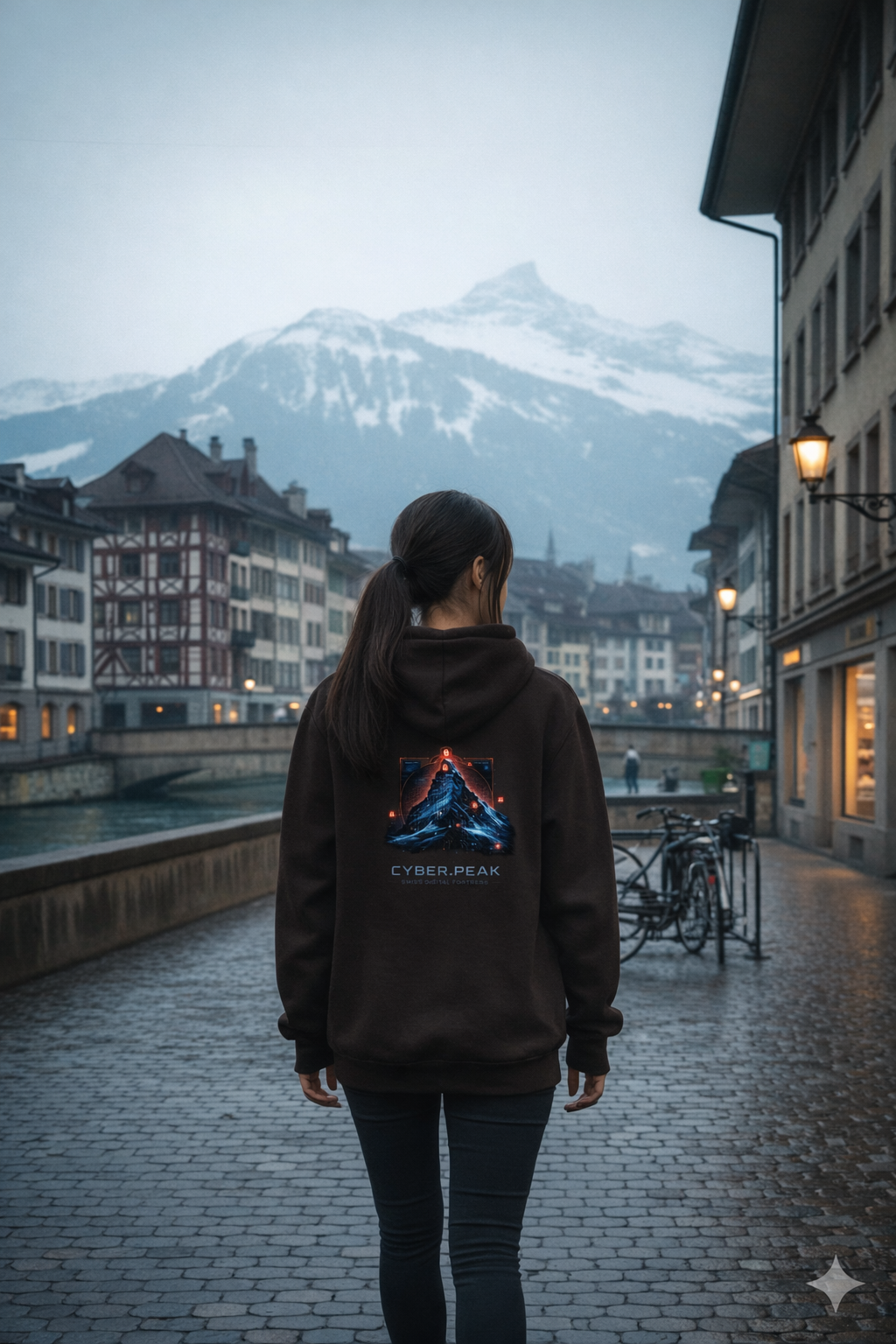 CYBER.PEAK / Premium Unisex Hoodie