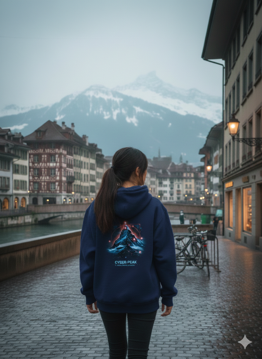 CYBER.PEAK / Premium Unisex Hoodie