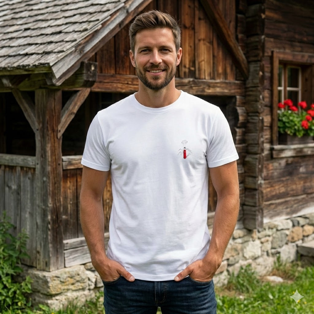 Schweizer Taschenmesser – Klassisch Modern / Unisex T-Shirt